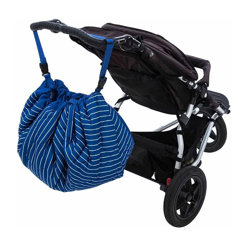 Sac à jouets/Tapis d'éveil 3en1 Montgolfière - ø120cm-5