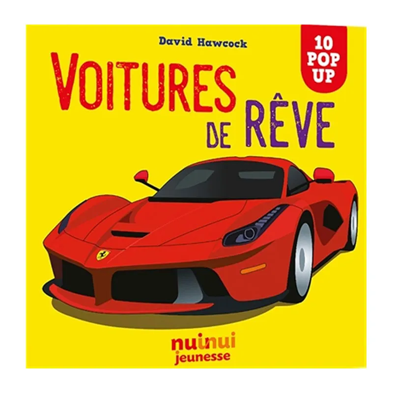 10 pop-up Voitures de rêve - 36m+-0