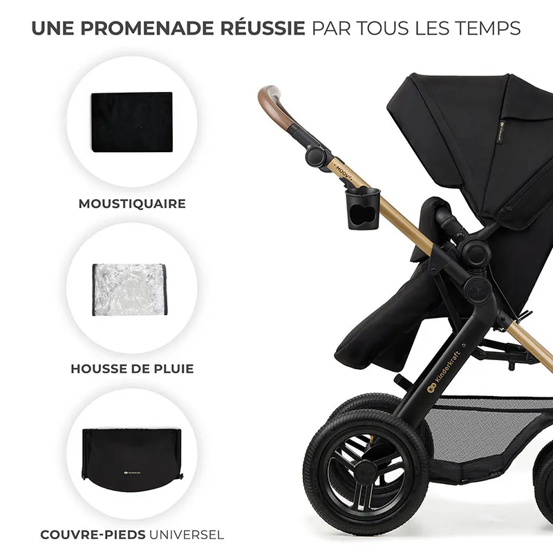 Poussette Moov 2 Air 3en1 Noir - 0m+-16