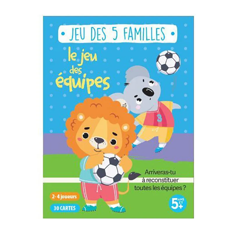 Jeu nomade des 5 familles Le Jeu nomade des équipes - 4+-0