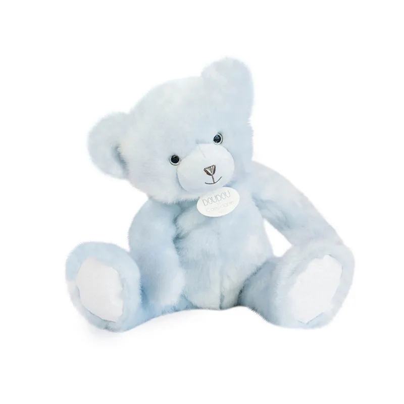 Peluche Ours Collection Bleu glacé - 37cm-0