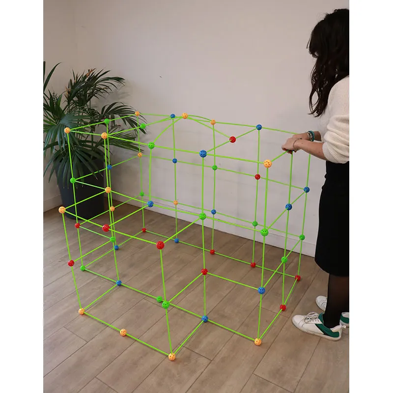Kit de construction de cabane Magicastle 175pcs - 3+-4