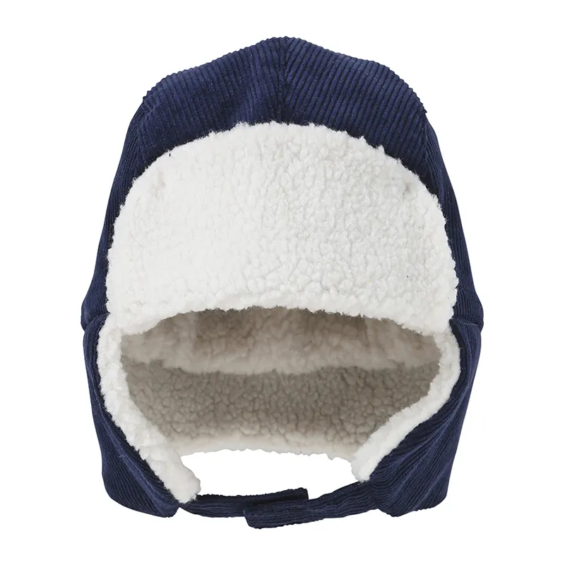 Chapka velours - Marine-0