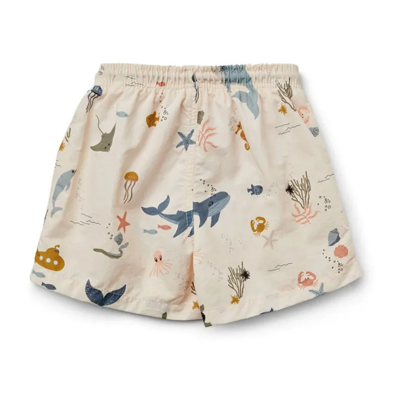 Short de bain Duke Sea creature & Sandy - Liewood-1