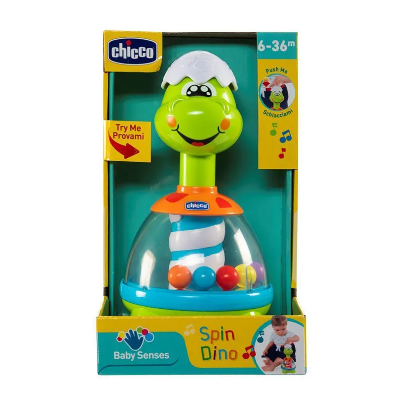 Toupie Spin Dino - 6m+-3