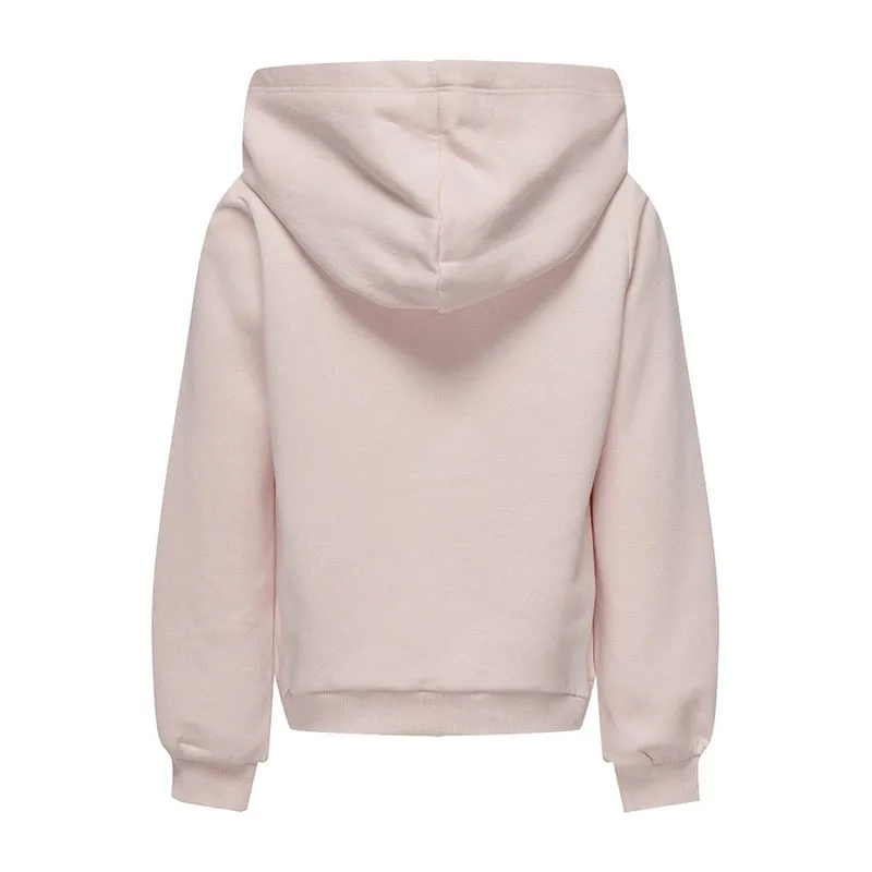 Sweat à capuche Noomi Fille - Rose pâle-1