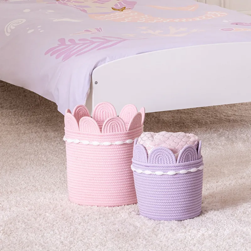 3 Paniers enfant Sirène - ø18/22/26cm-0