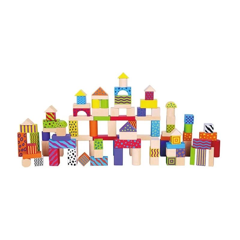 Baril de blocs de constr. Fantaisie 100pcs - 18m+-0