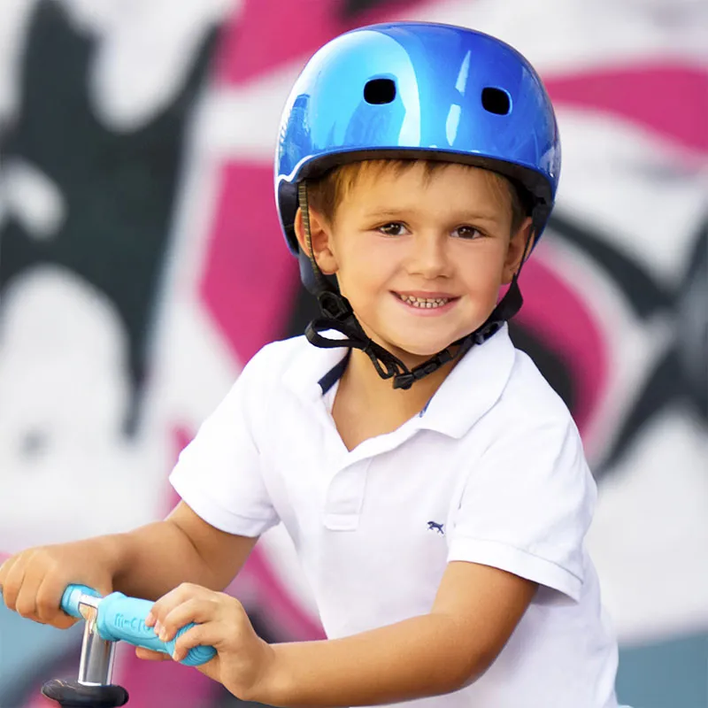 Casque led Bleu - 52-56cm-0