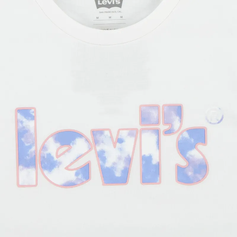 T-shirt Logo Tie Dye - Blanc Alyssum-3