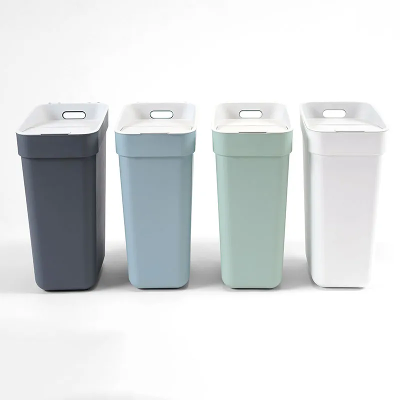 Poubelle Ready to Collect recyclé Vert menthe - 30L-5
