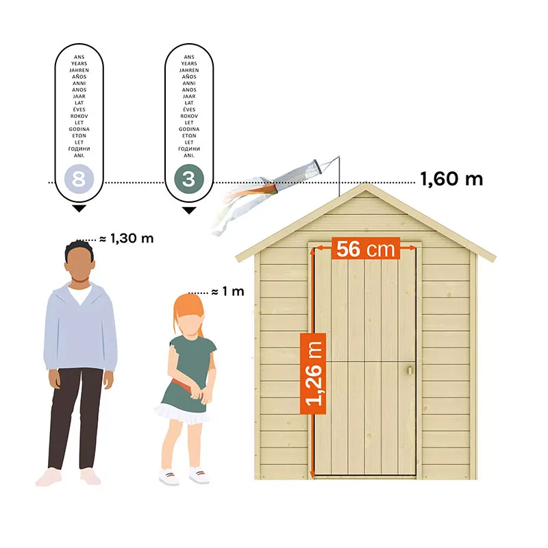 Maisonnette sur pilotis Joséphine - 36m+-11