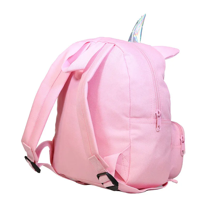 Sac à dos goûter maternelle Kids Licorne Rose - 22x26cm-5