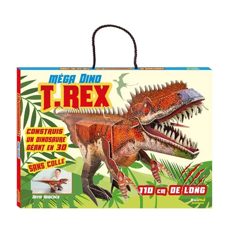 Construis un dino géant en 3D Méga Dino T-Rex - 36m+-0