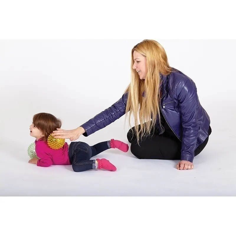 4 Balles sensorielles Transparentes - 6m+-1