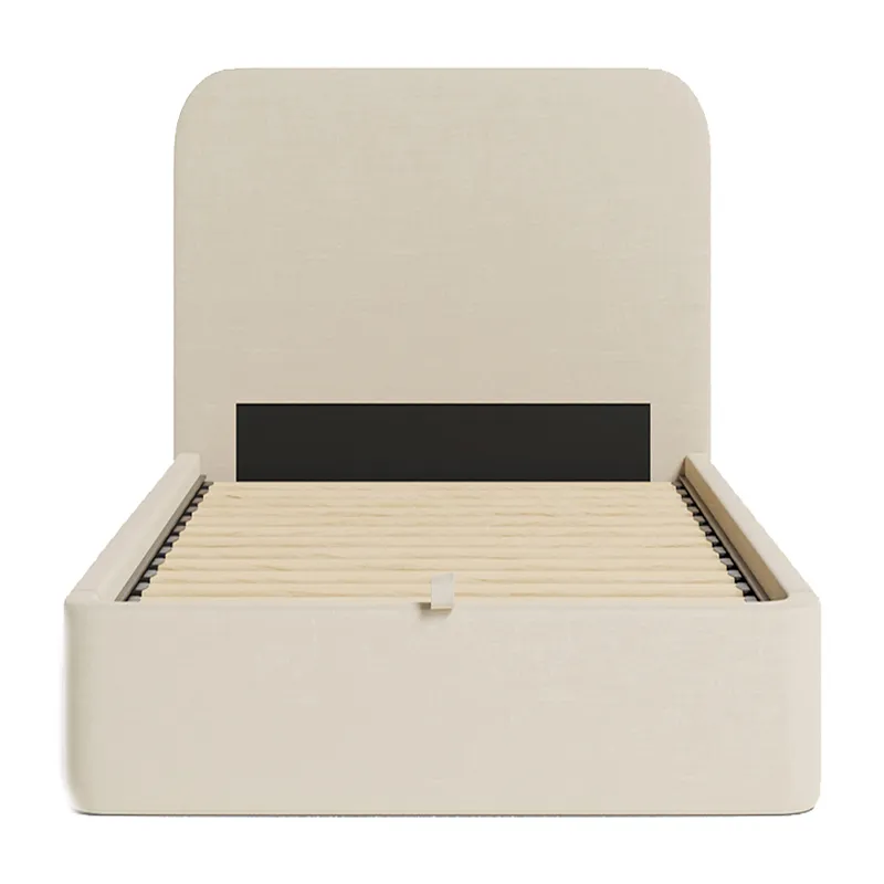 Lit Coffre Nova Beige Enfant-0