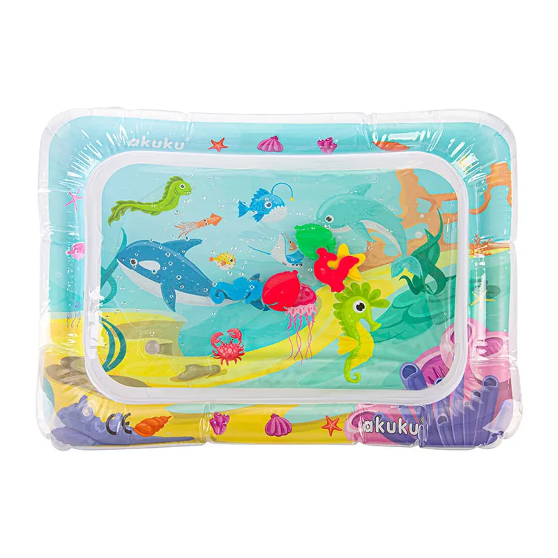 Tapis d'eau gonflable pour bébé Baleine - 6m+-0