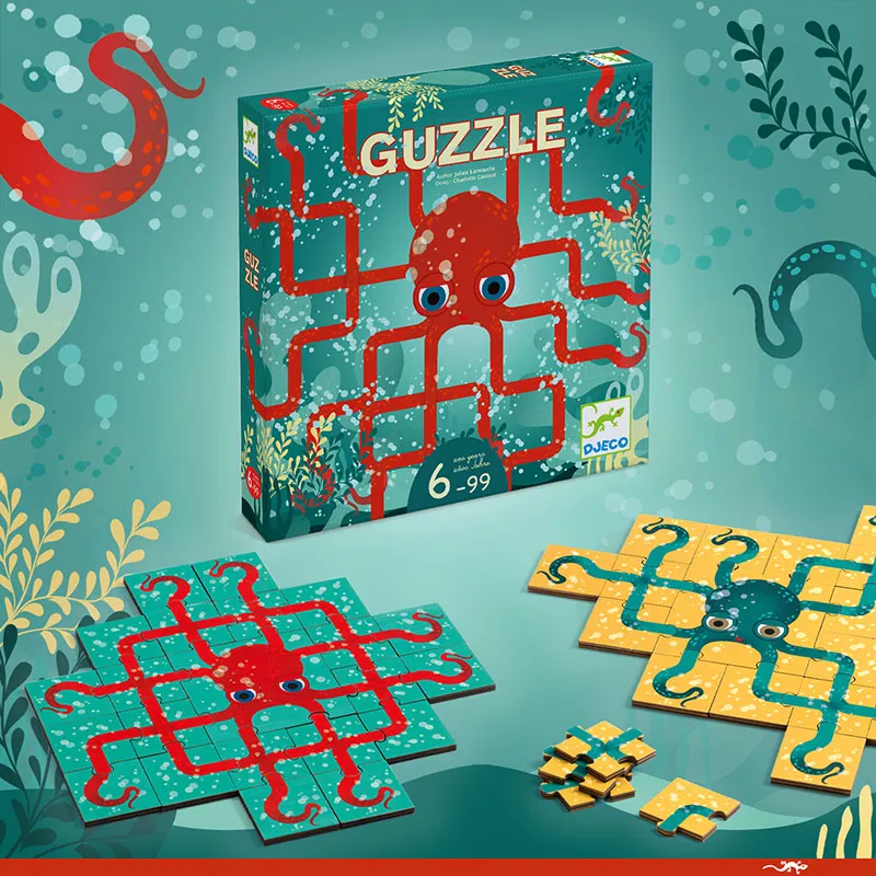 Jeu de bataille de puzzles Guzzle - 6+-2