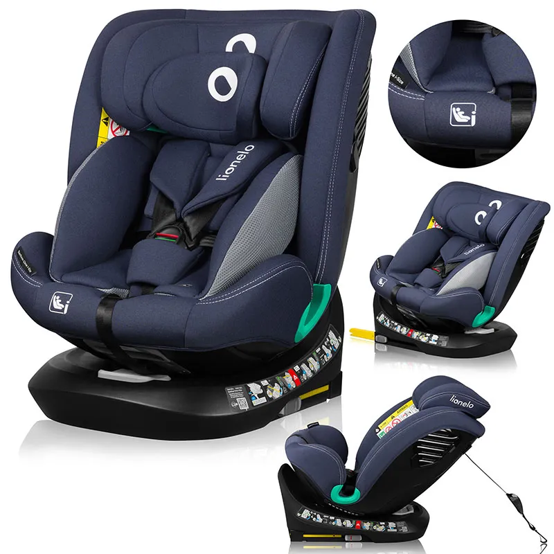 Siège-auto 360° I-Size/Isofix Bastiaan One 40-150cm - Blue Navy-1