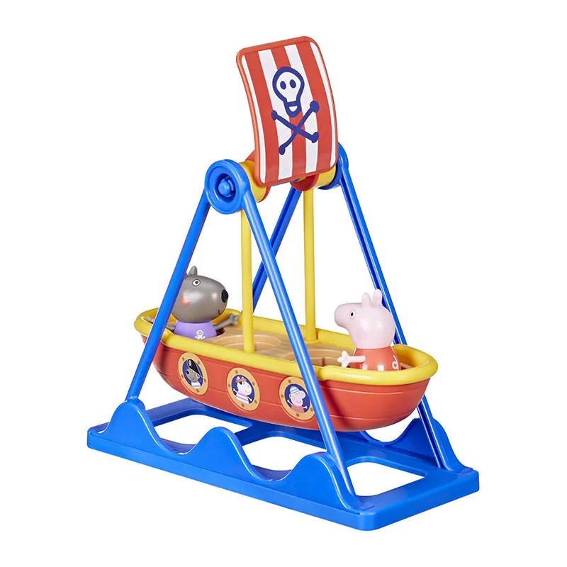 Manège Bateau Pirate & 2 Figurines Peppa Pig - 36m+-3