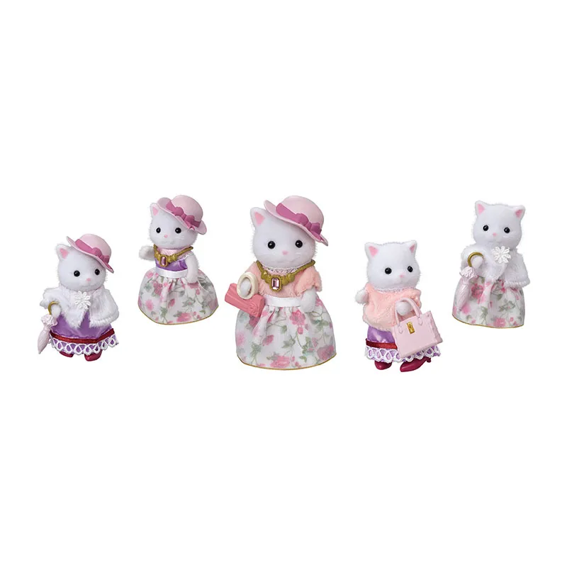 Valisette de mode Grande soeur chat persan - 11pcs-1