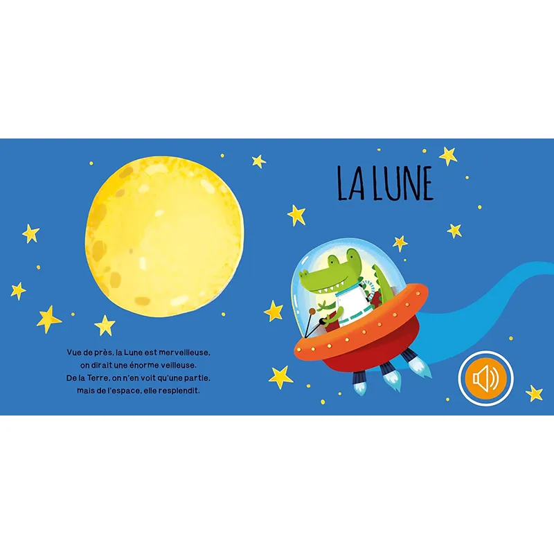 Livre sonore L'espace - 12m+-1