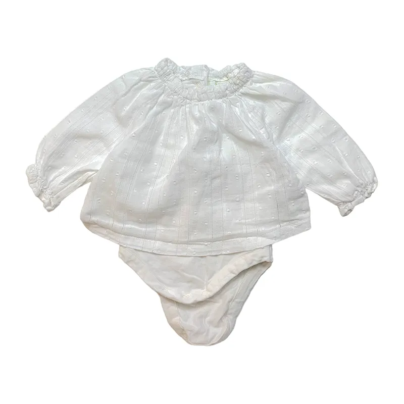 Blouse - 1 mois - TAPE À L'OEIL - Blanc-0