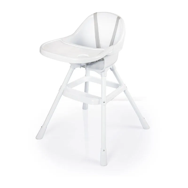 Chaise haute Simple Blanc - 12m+-0