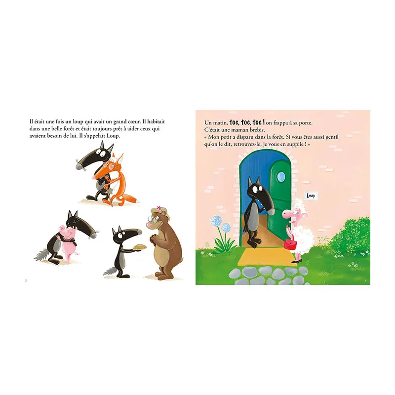 Mes grands Album Le Loup qui sauvait les animaux - 36m+-1
