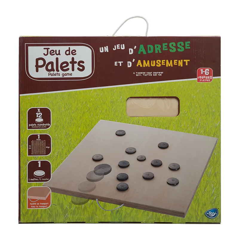 Jeu de palet Bois - 8+-1