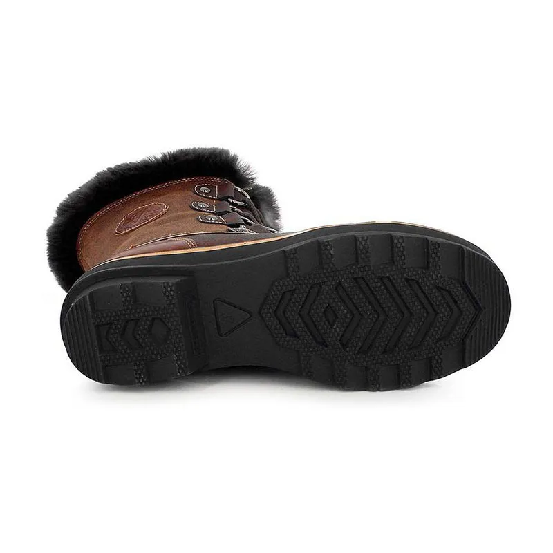 Bottes de neige Megeve Femme - Chocolat-3