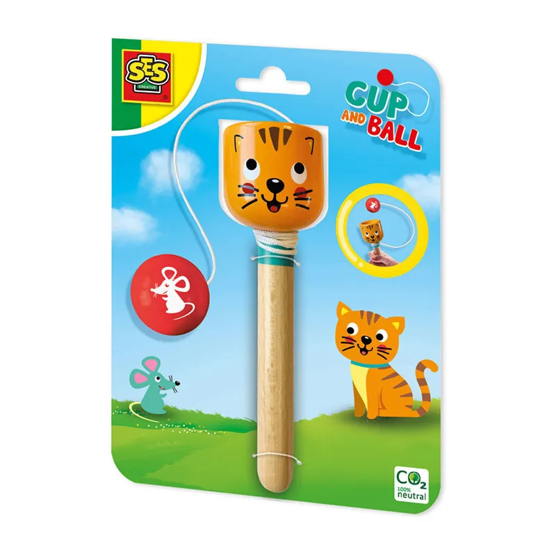 Kendama Catch-Kat Attrape la balle - 5+-3