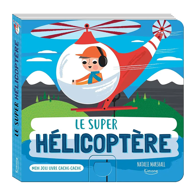 Le super helicoptere Mon joli livre cache-cache - 24m+-0