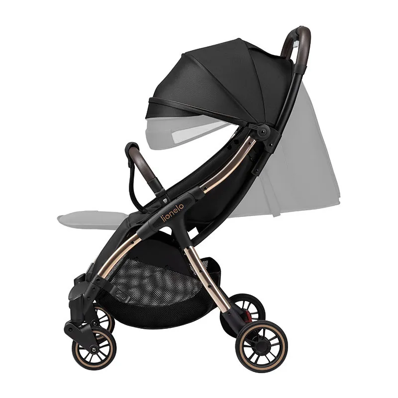 Poussette Compacte Julie Noir/Or - 6m+-11