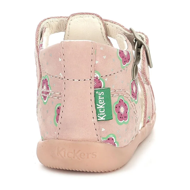 Sandales Bigfly-2 - Rose/Flower-3
