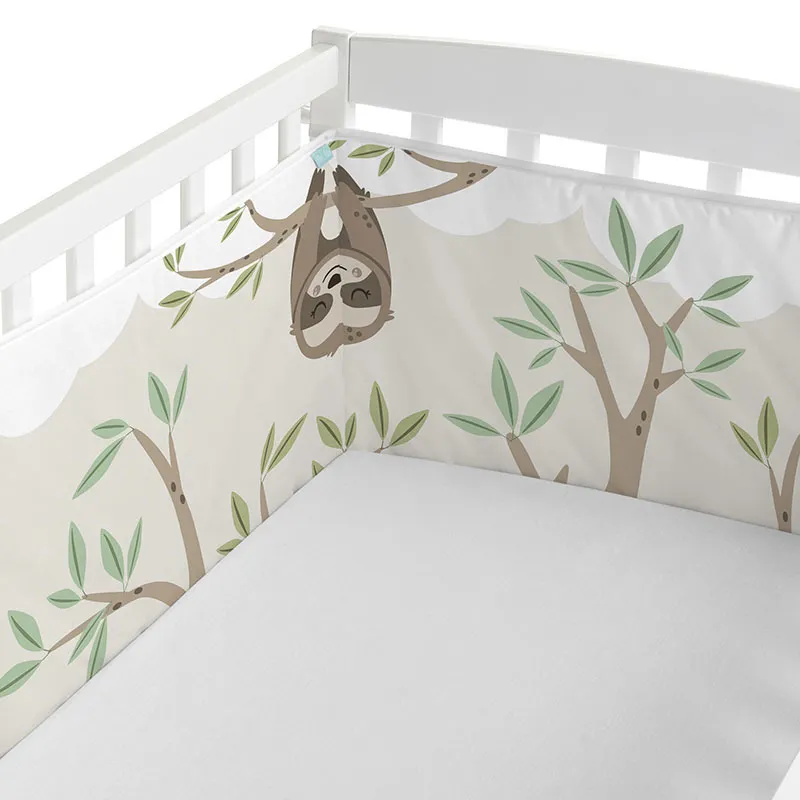 Tour de lit Happy Paresseux - 210x40cm-1