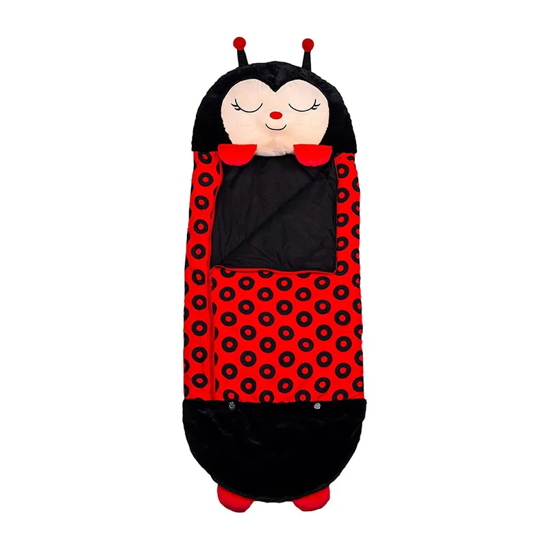 Sac de couchage convertible Coccinelle - Rouge-2