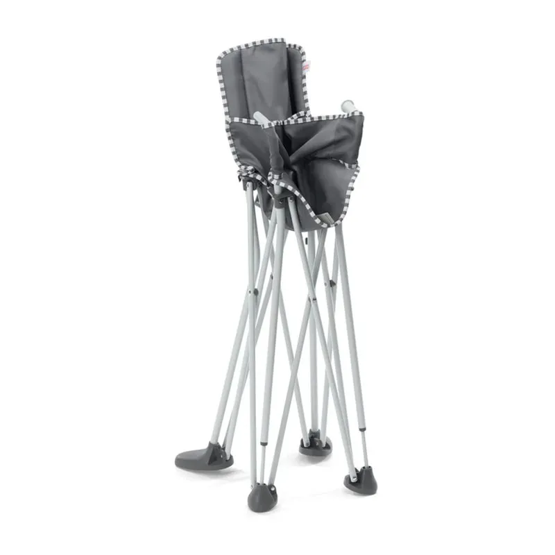 Chaise haute Pop'N'Dine Gris - 6m+-7