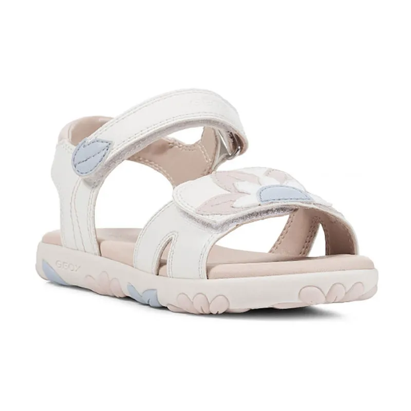 Sandales Haiti - Blanc/Rose clair-0