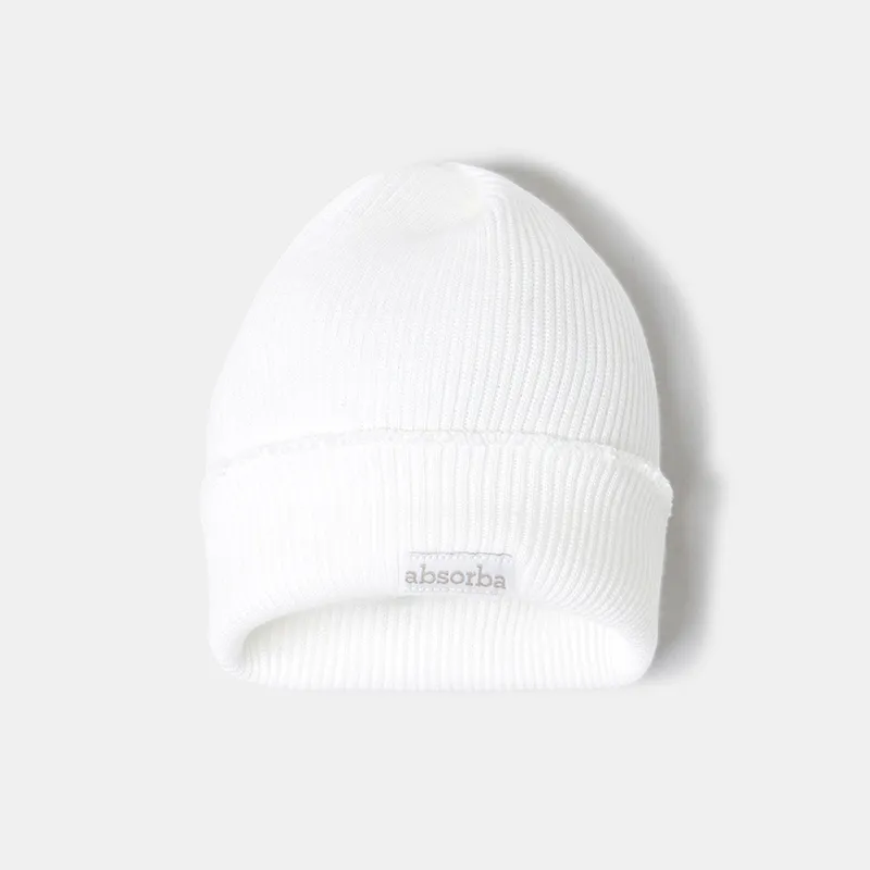 Bonnet Mixte - Blanc ivoire-0