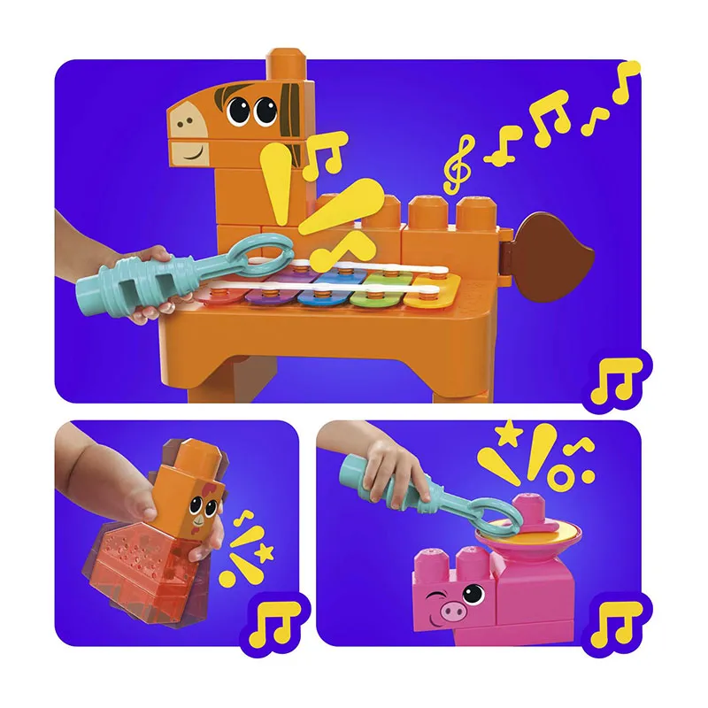 Orchestre de la ferme Mega Bloks - 12m+-1