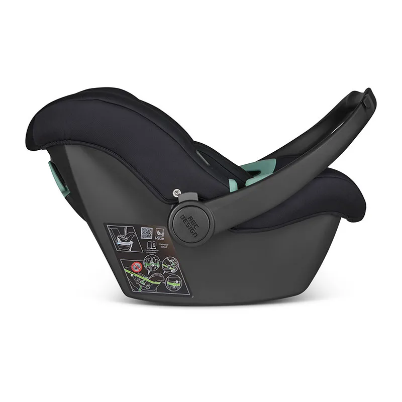 Duo Poussette Swing + Siège-auto Tulip Noir - 0m+-16
