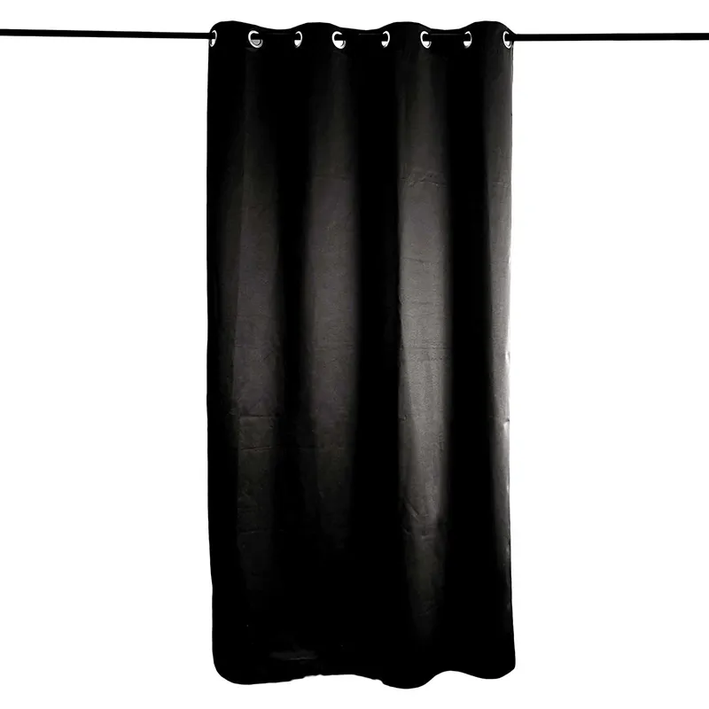 Rideau Thermique isolant Noir - 135x240cm-1