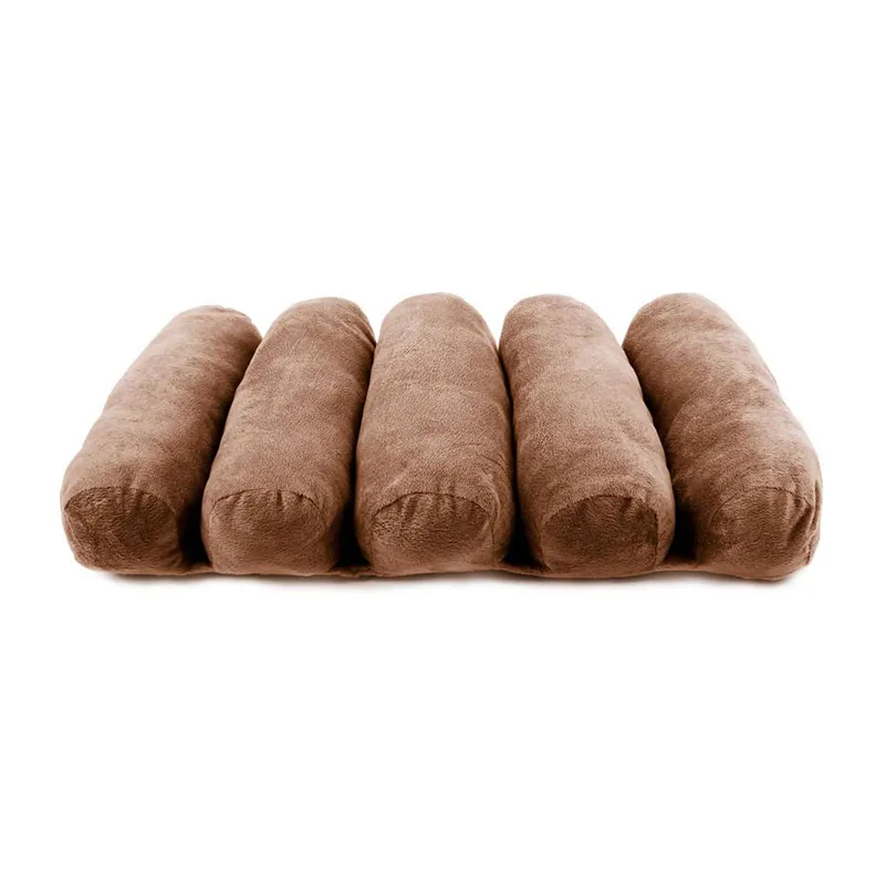 Coussin de relaxation multi-position Gris - 53x33x22cm-0