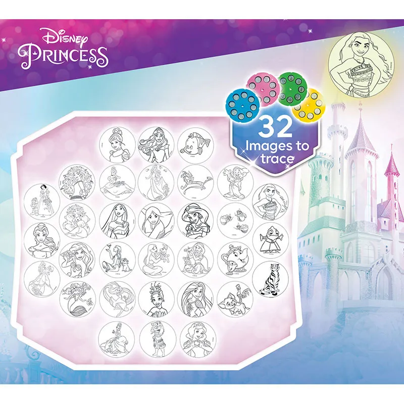 Projecteur de dessins Princesses Disney - 5+-3
