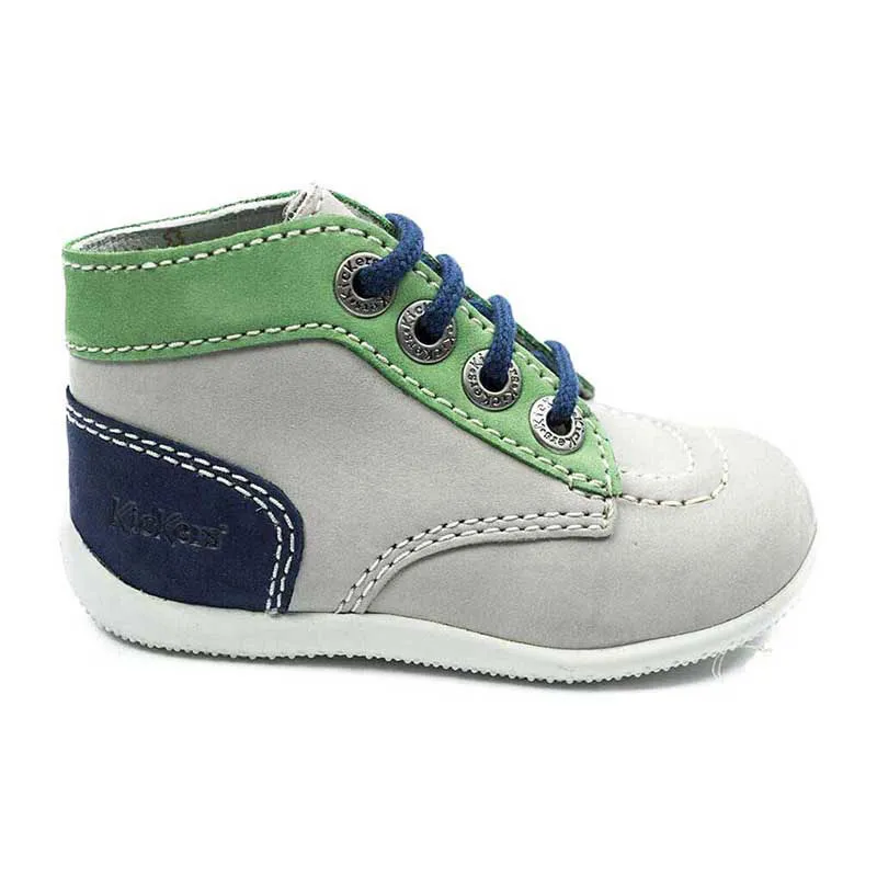 Bottillons Bonbon - Gris/Vert/Bleu-1