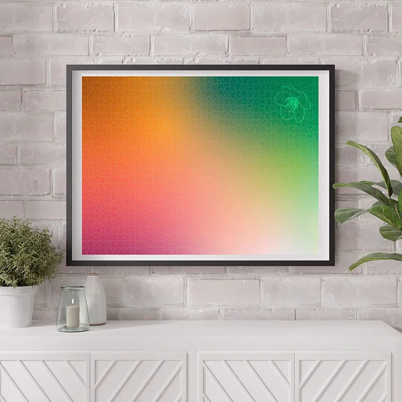 Puzzle des couleurs Printemps 1000pcs - 10+-0