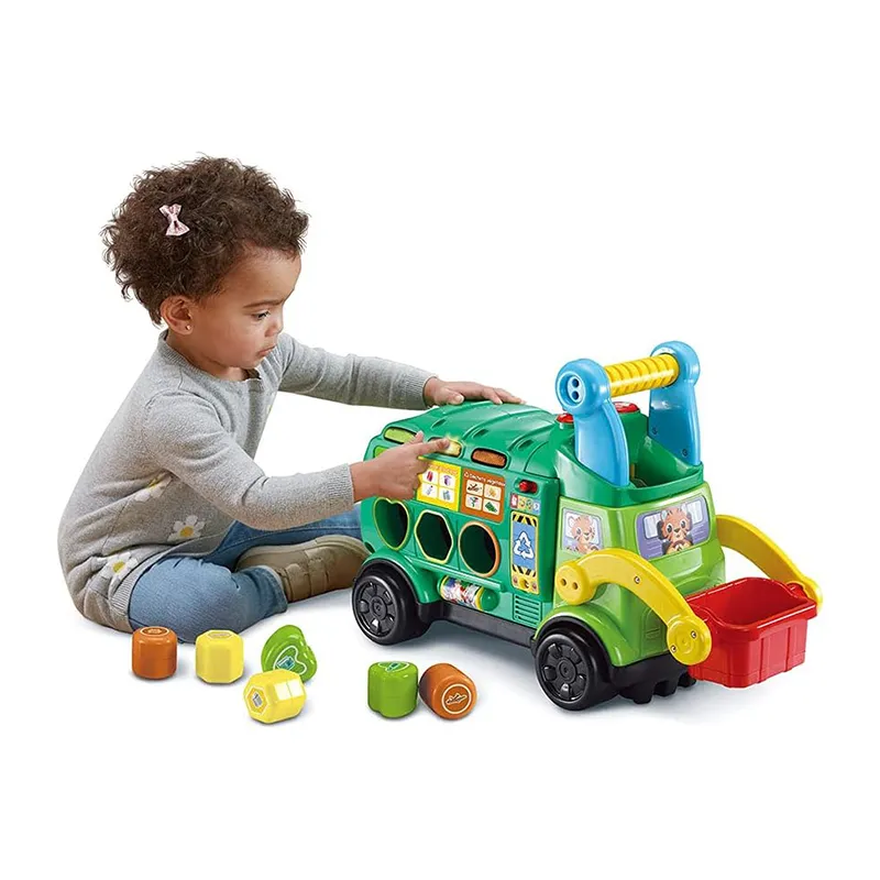Maxi camion poubelle Recyclo'formes - 18m+-3