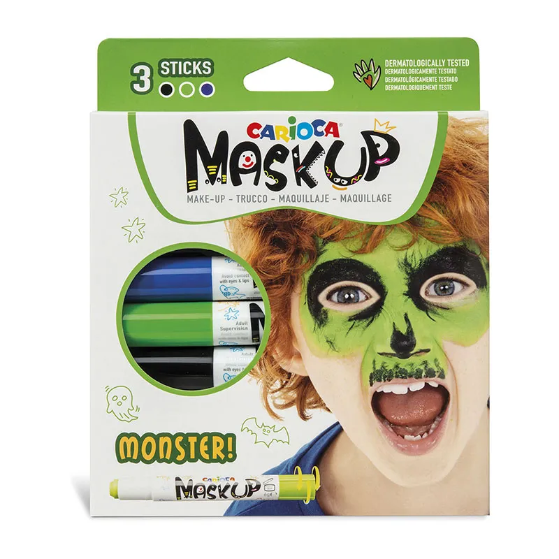 Peinture visage Mask Up Monstres - 3pcs-0