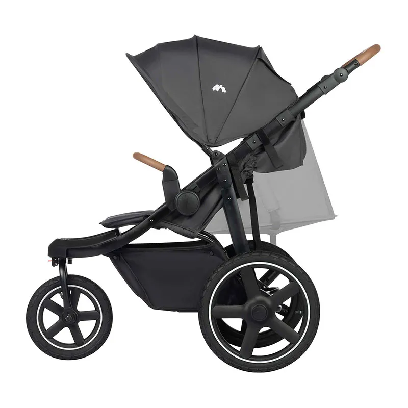 Poussette 3 Roues Cloudy Mineral Graphite - 0m+-3